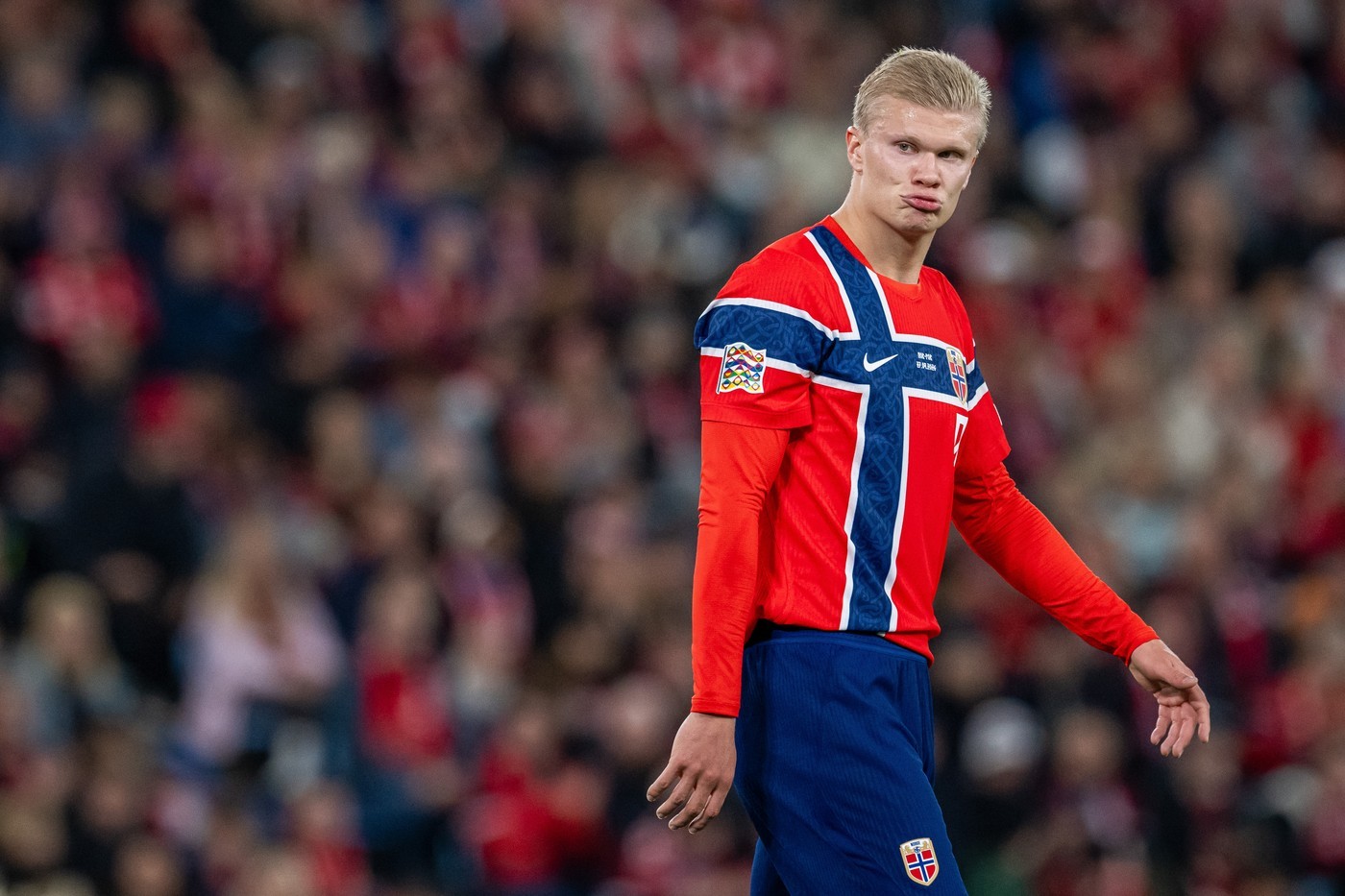 Coach Solbakken denies that City have urged Norwegian FA to shield Haaland from media