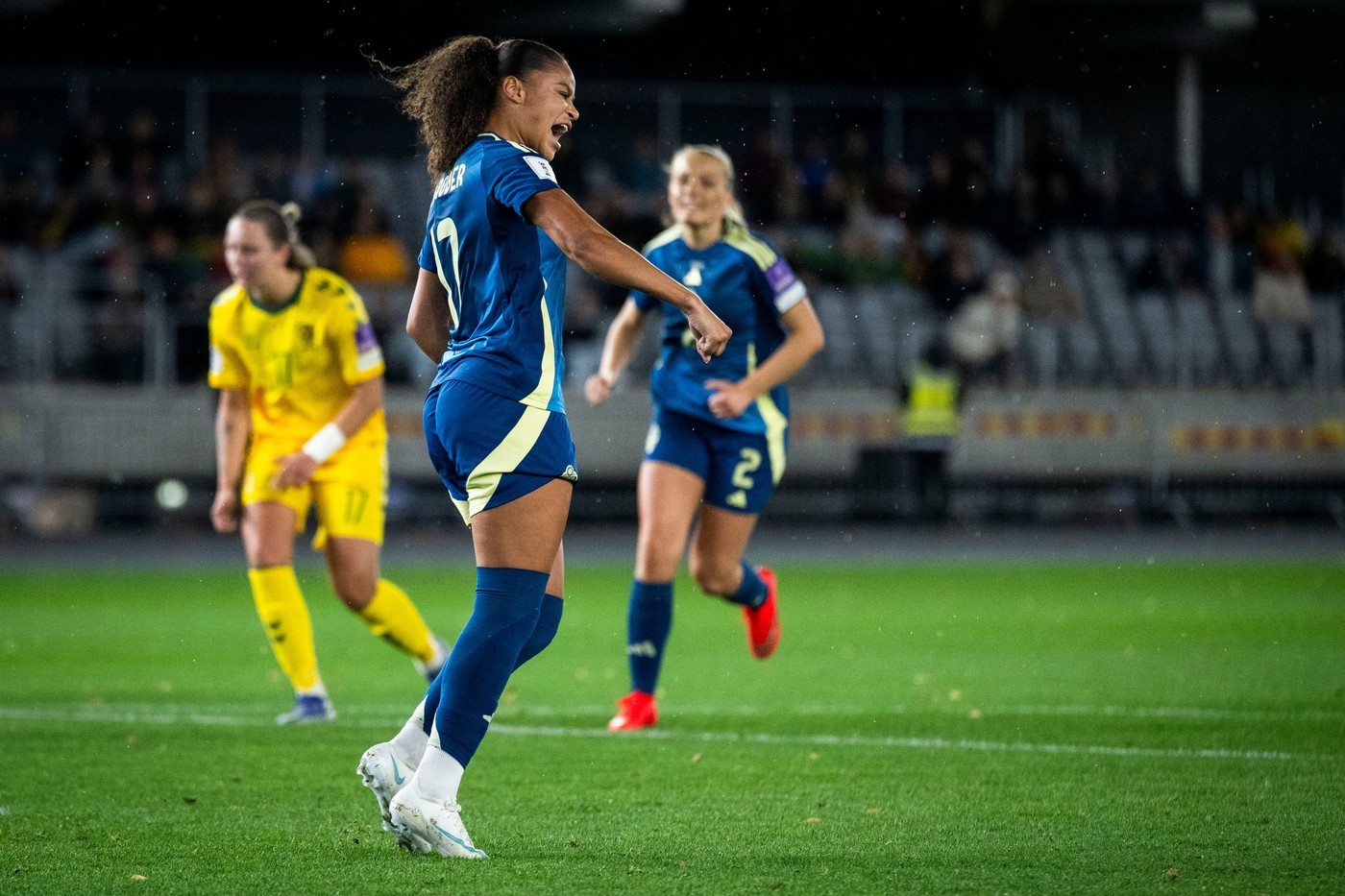 Sweden all but through in World Cup play-offs after Schroder sinks Lithuania