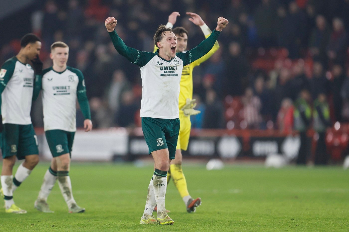 Middlesbrough celebrate their win