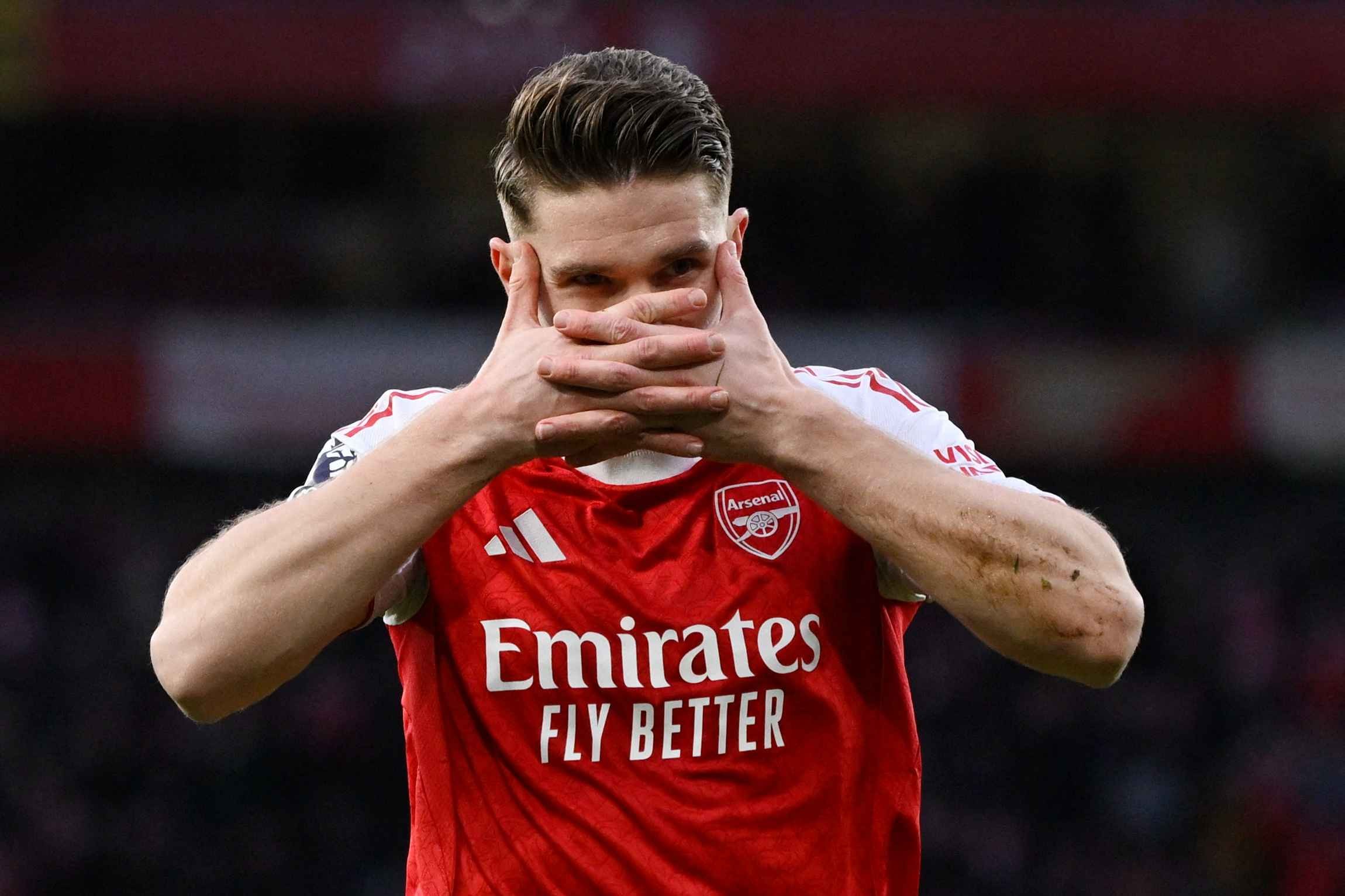 Gyokeres and his trademark celebration