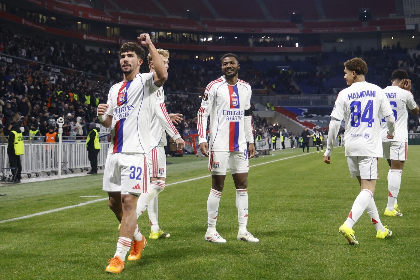 Lyon finished top of the league phase