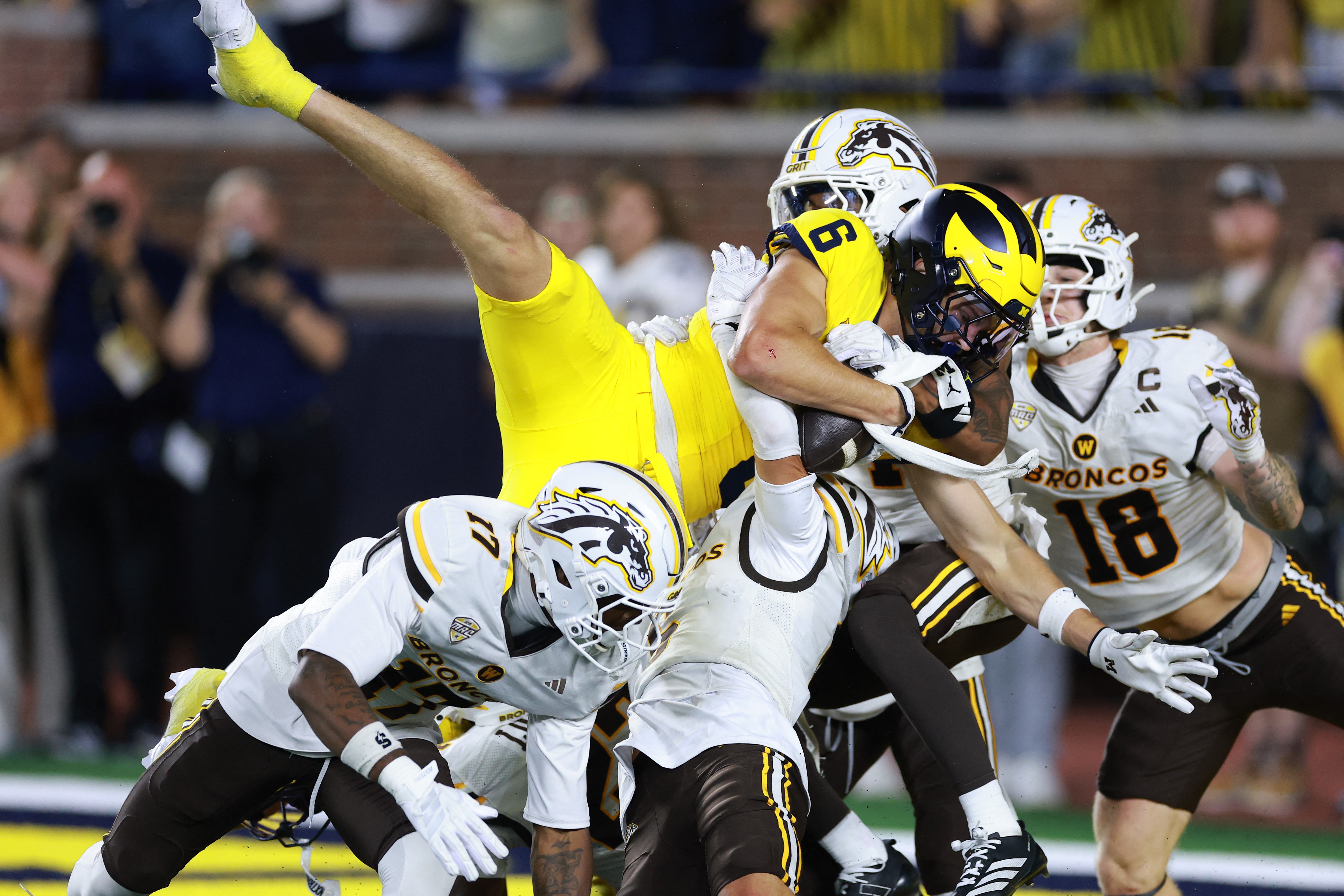 Controversy at The Big House: Michigan defeat Western Michigan on questionable Hail Mary