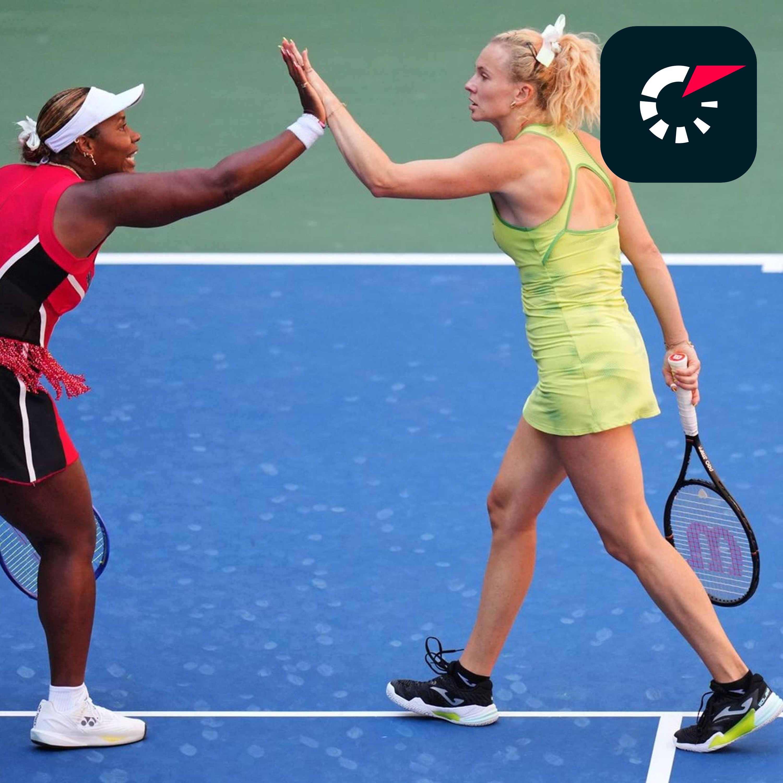 Parádní jízda se zlatou tečkou. Siniaková s Townsendovou po obratu ovládly US Open episode artwork