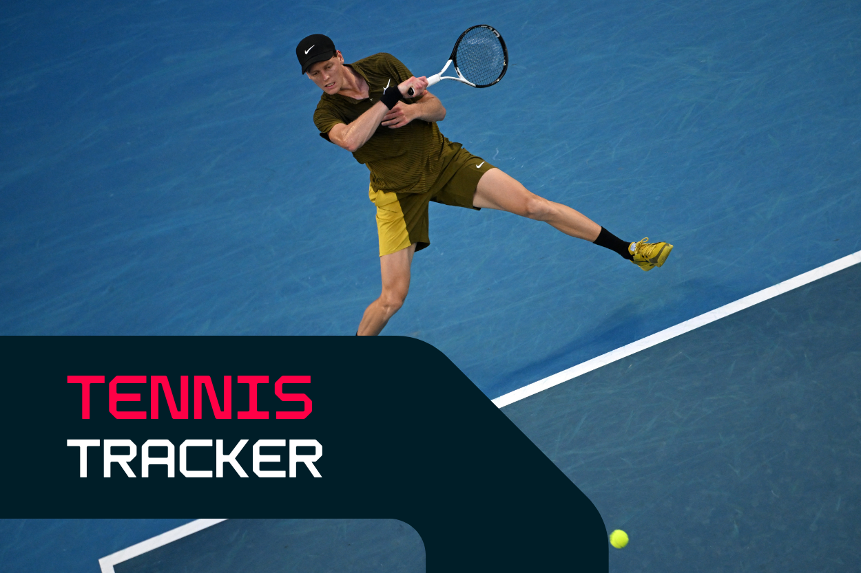 Sinner is in second-round action on Thursday