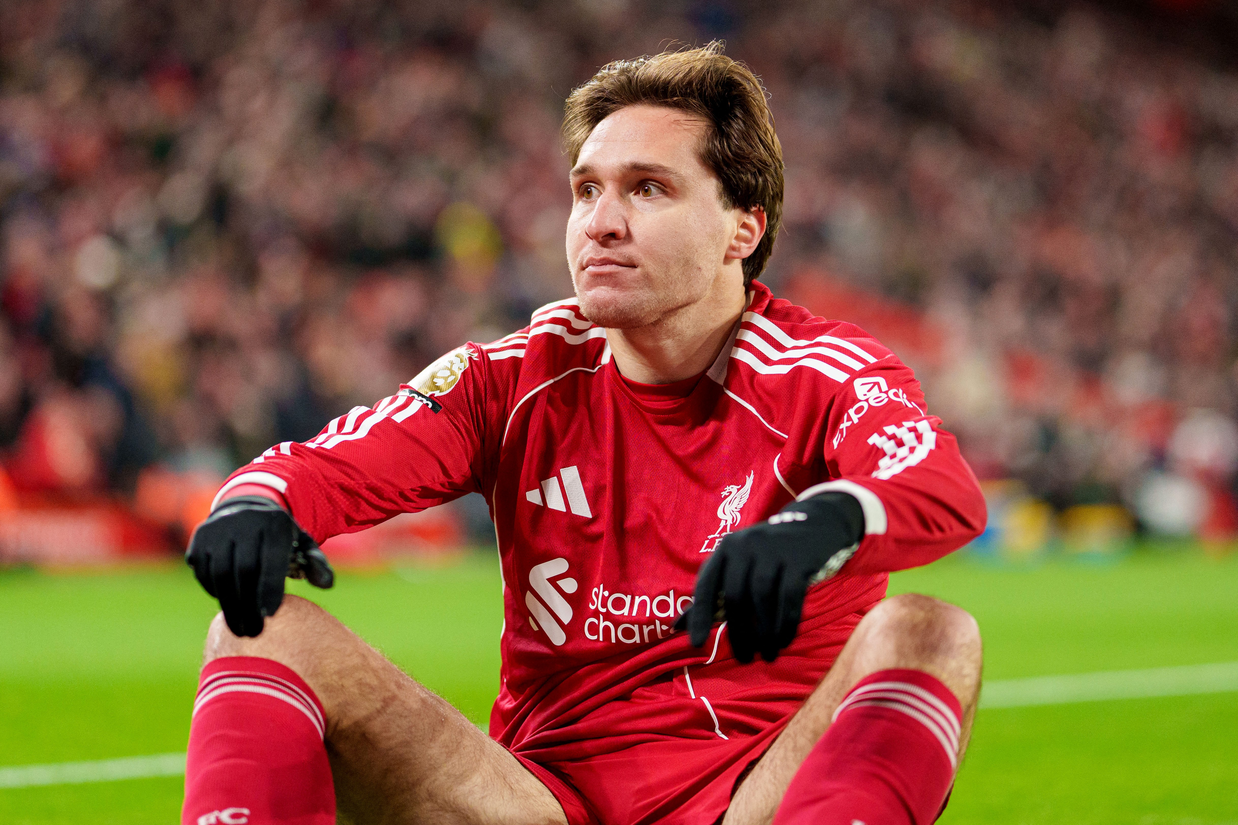 Federico Chiesa has struggled for game time at Liverpool