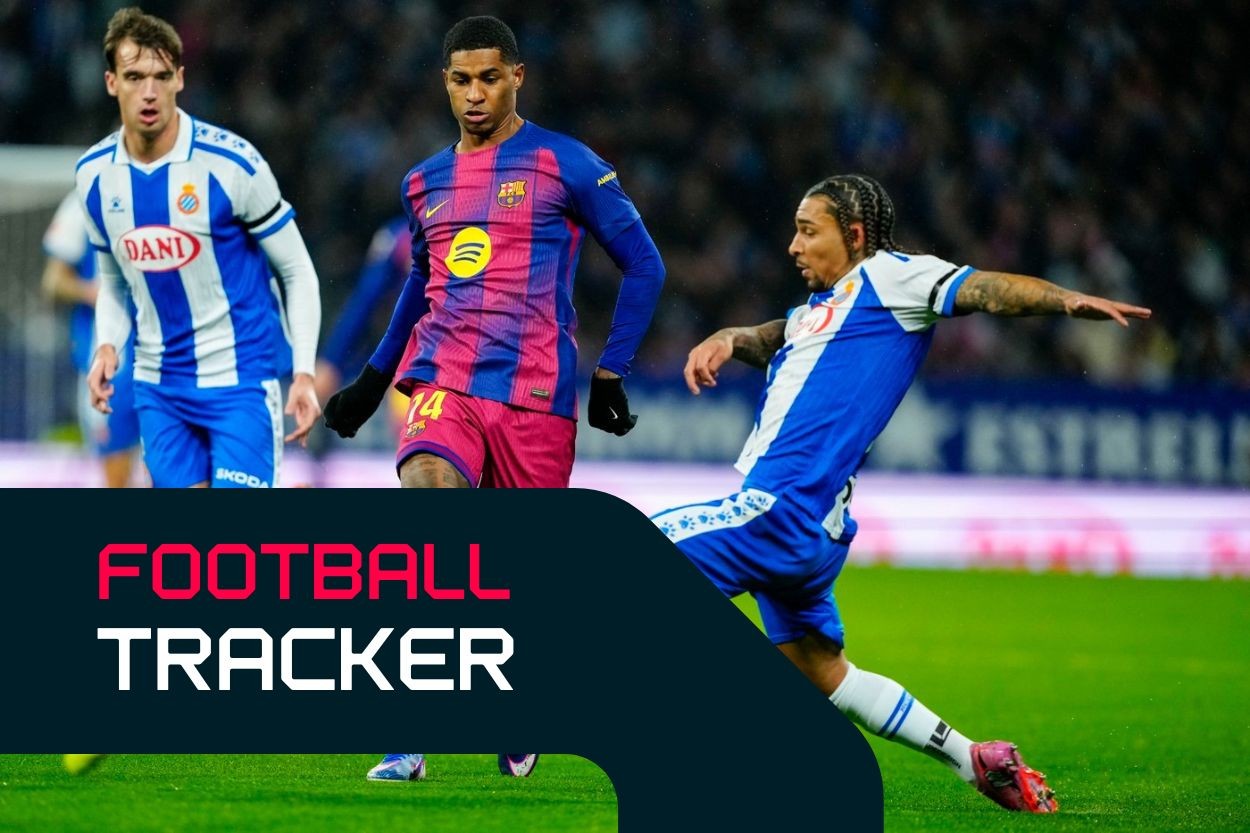 Marcus Rashford is challenged