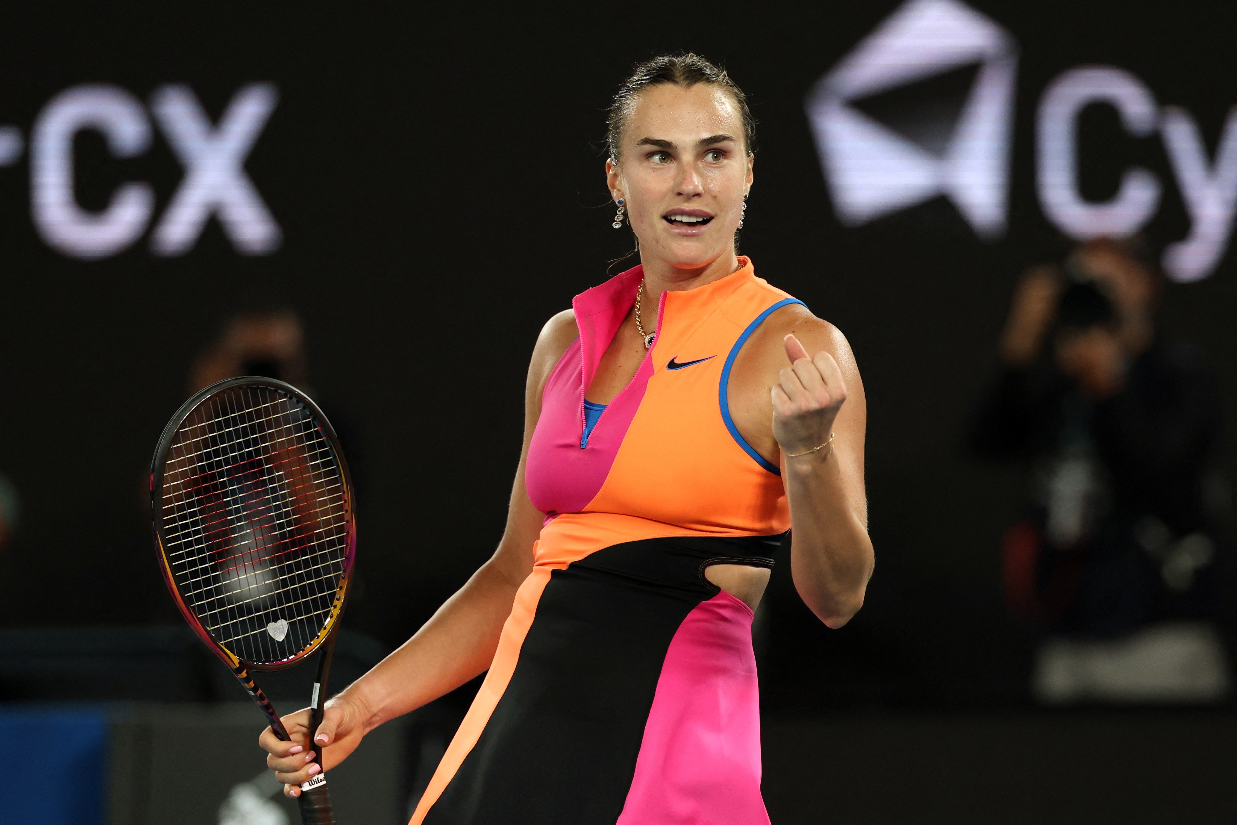 Aryna Sabalenka is into her fourth-straight Australian Open final