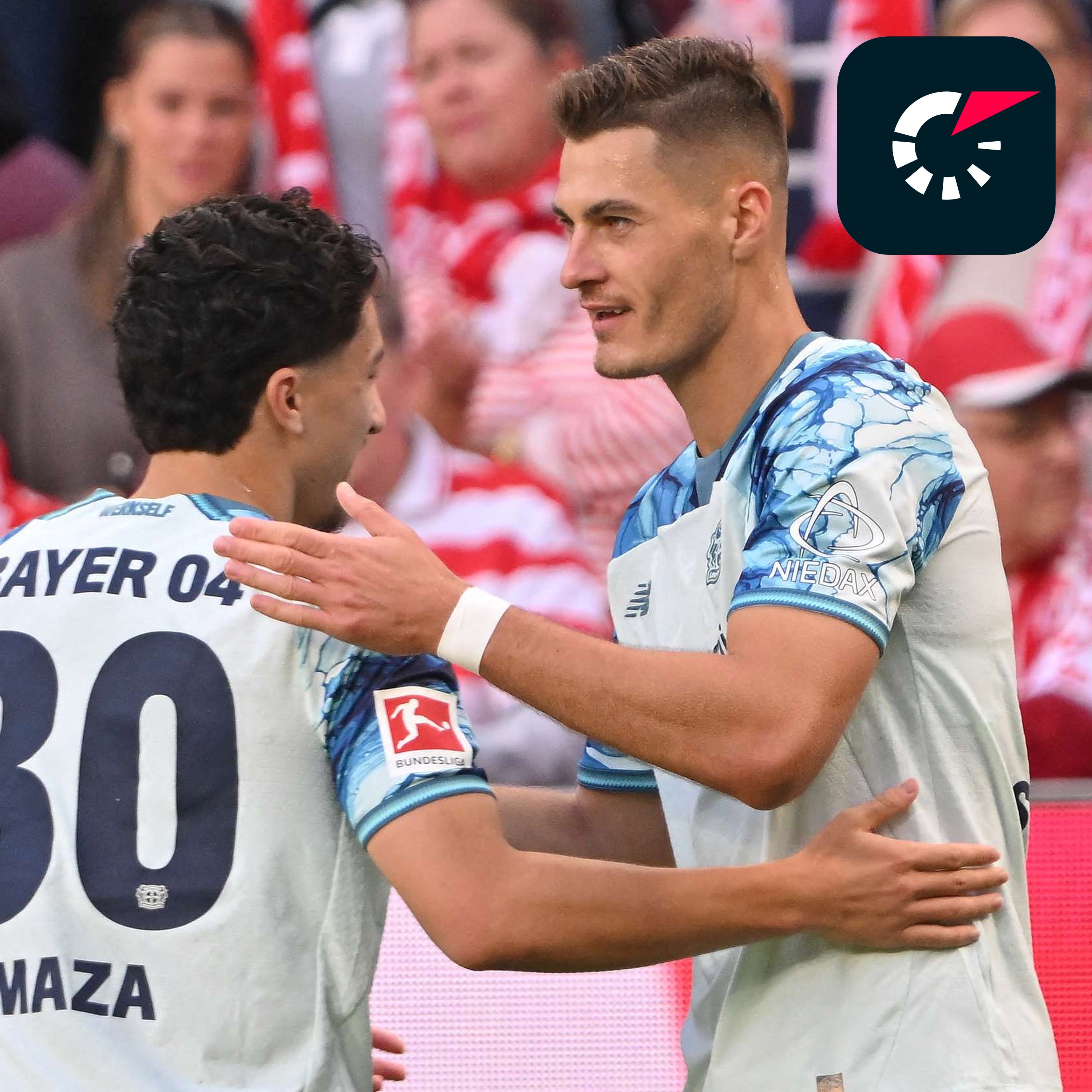 Schick kraluje bundesligovým střelcům. Gólem proti Mohuči dorovnal legendy Leverkusenu