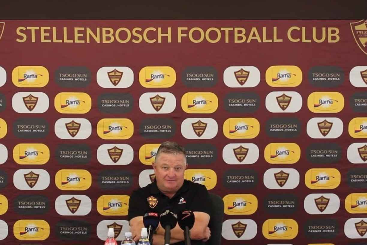 Gavin Hunt is looking forward to moving Stellenbosch up the Betway Premiership table