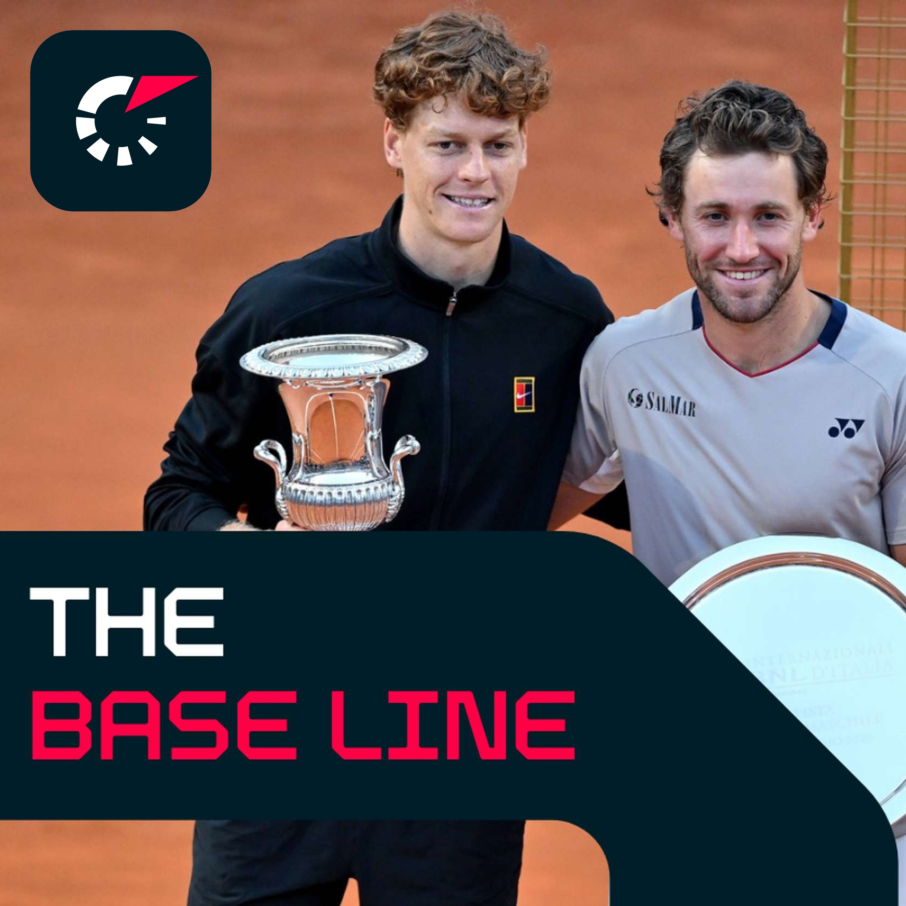 The Base Line: l'invincibile Sinner pone fine a 50 anni di digiuno romano, Svitolina ritrova la forma episode artwork