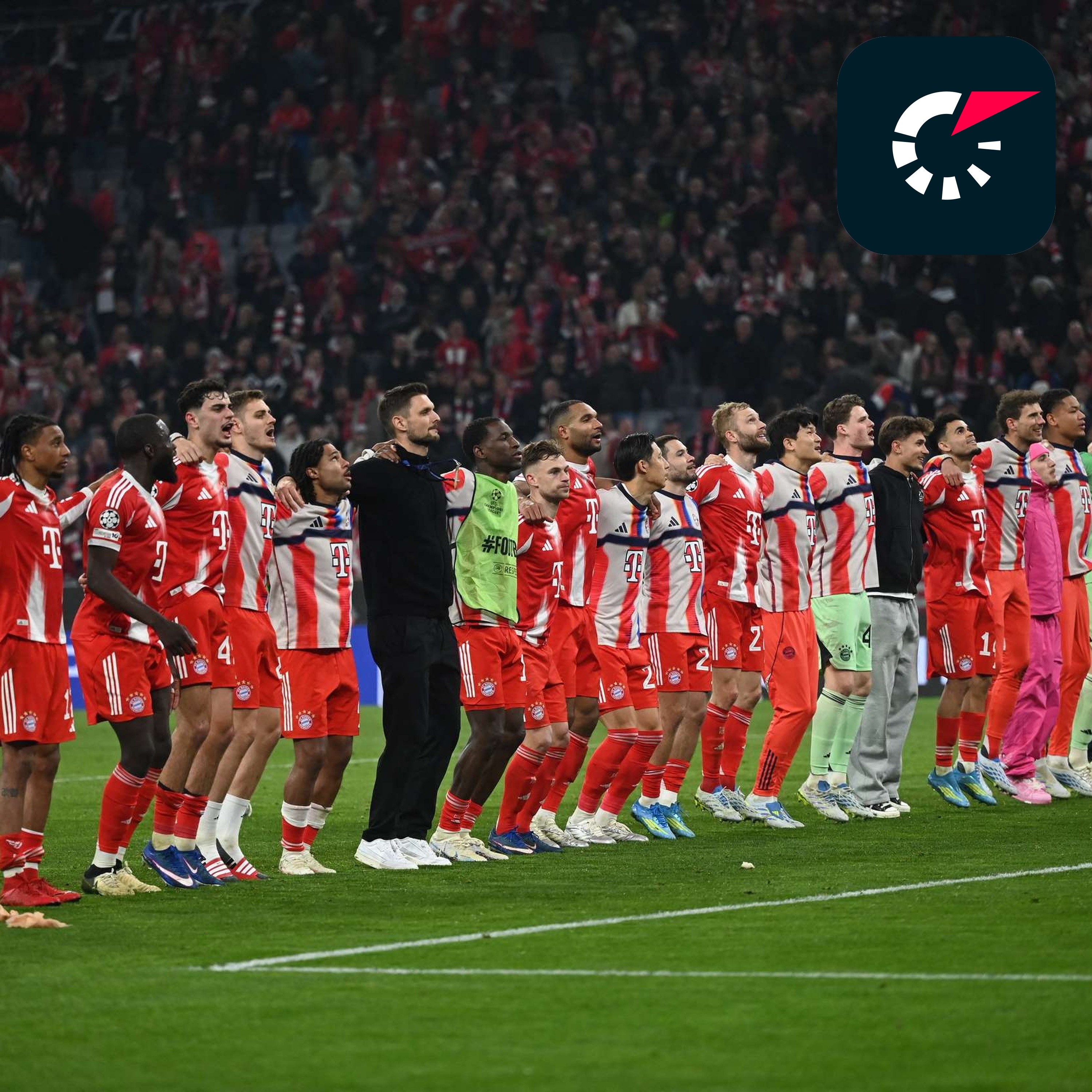 A stat for each team after the Champions League quarter-finals as Bayern hold on