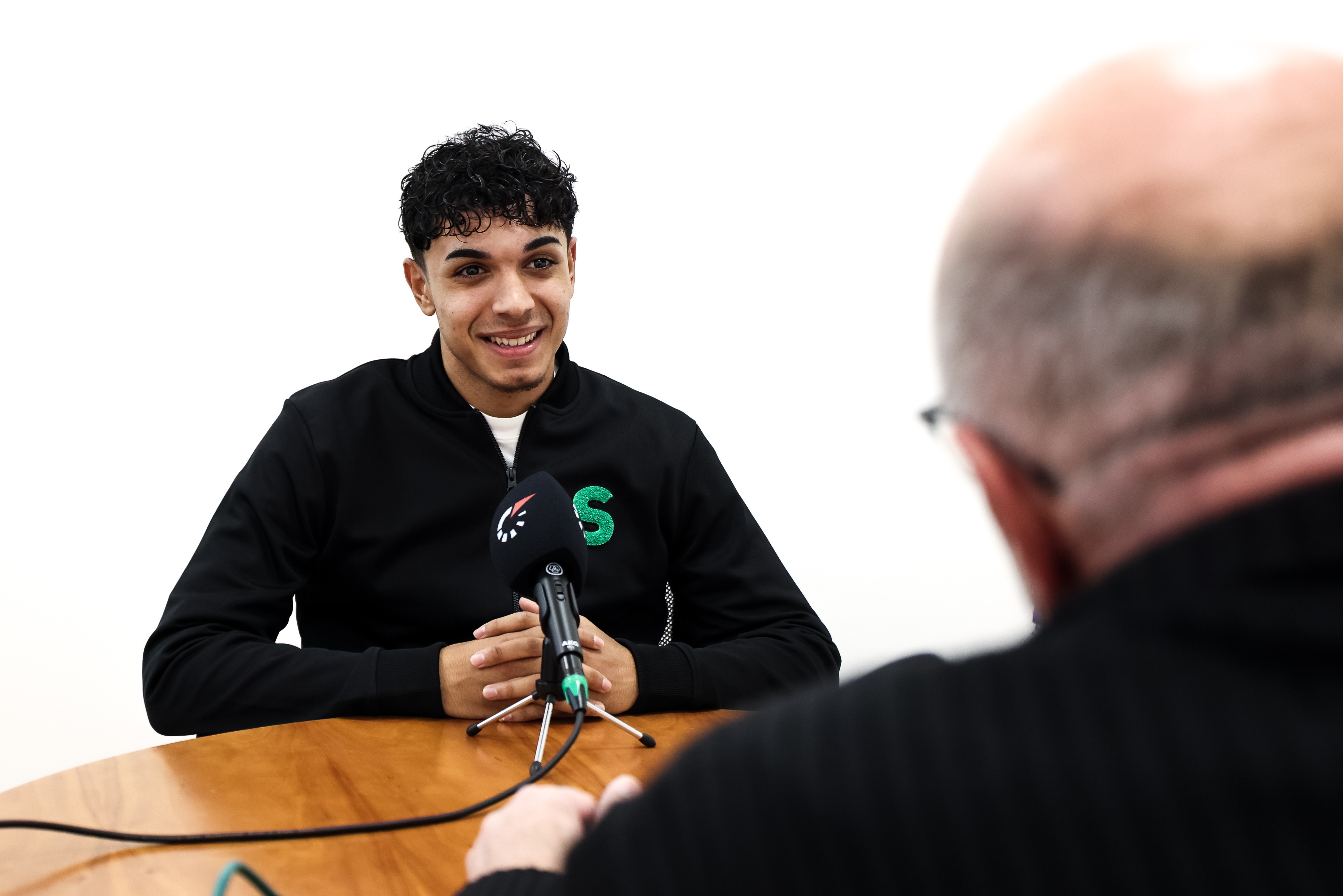 João Simões talks to Flashscore at the Alcochete Academy