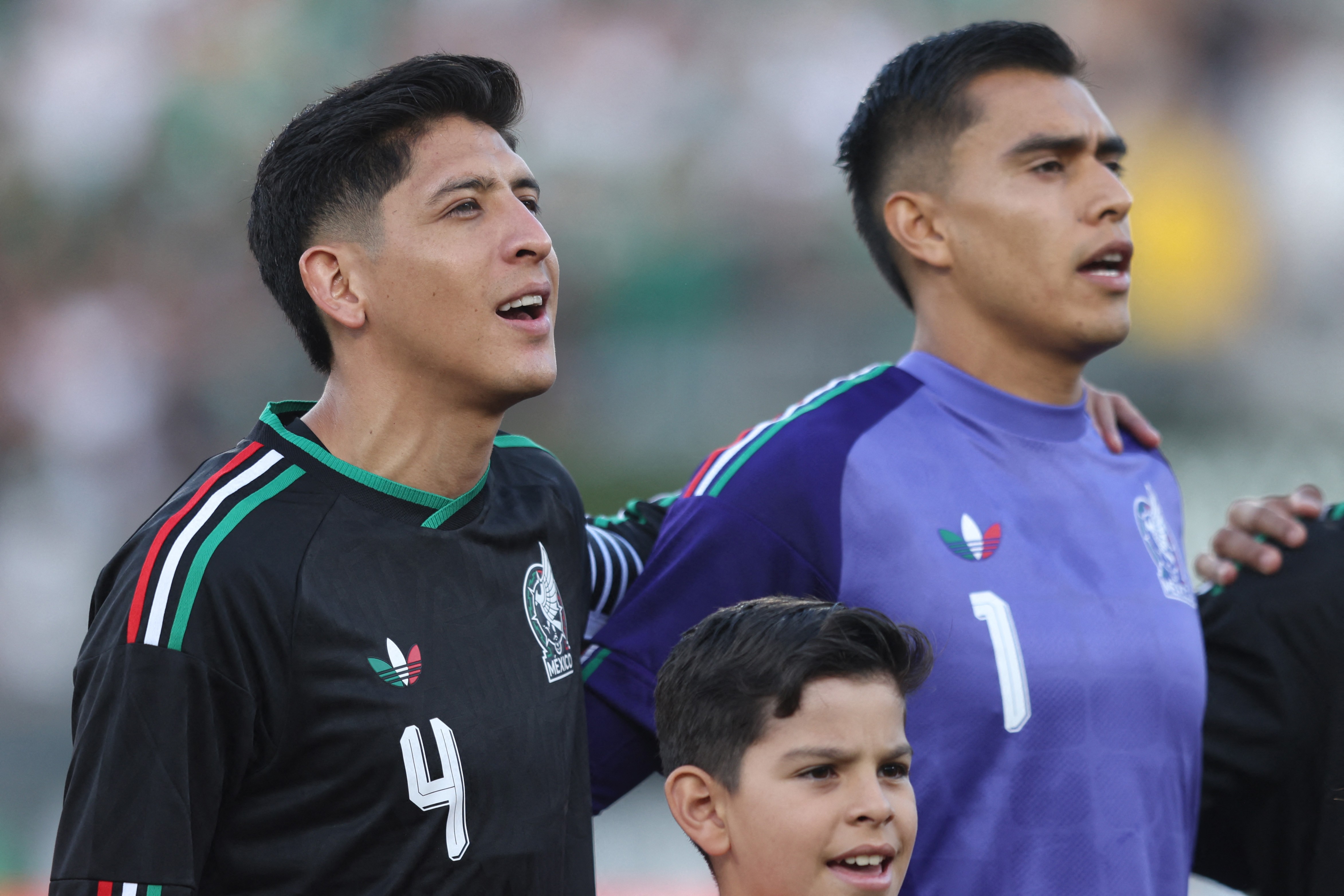 Edson Álvarez (left) is hoping to be fit for the opener