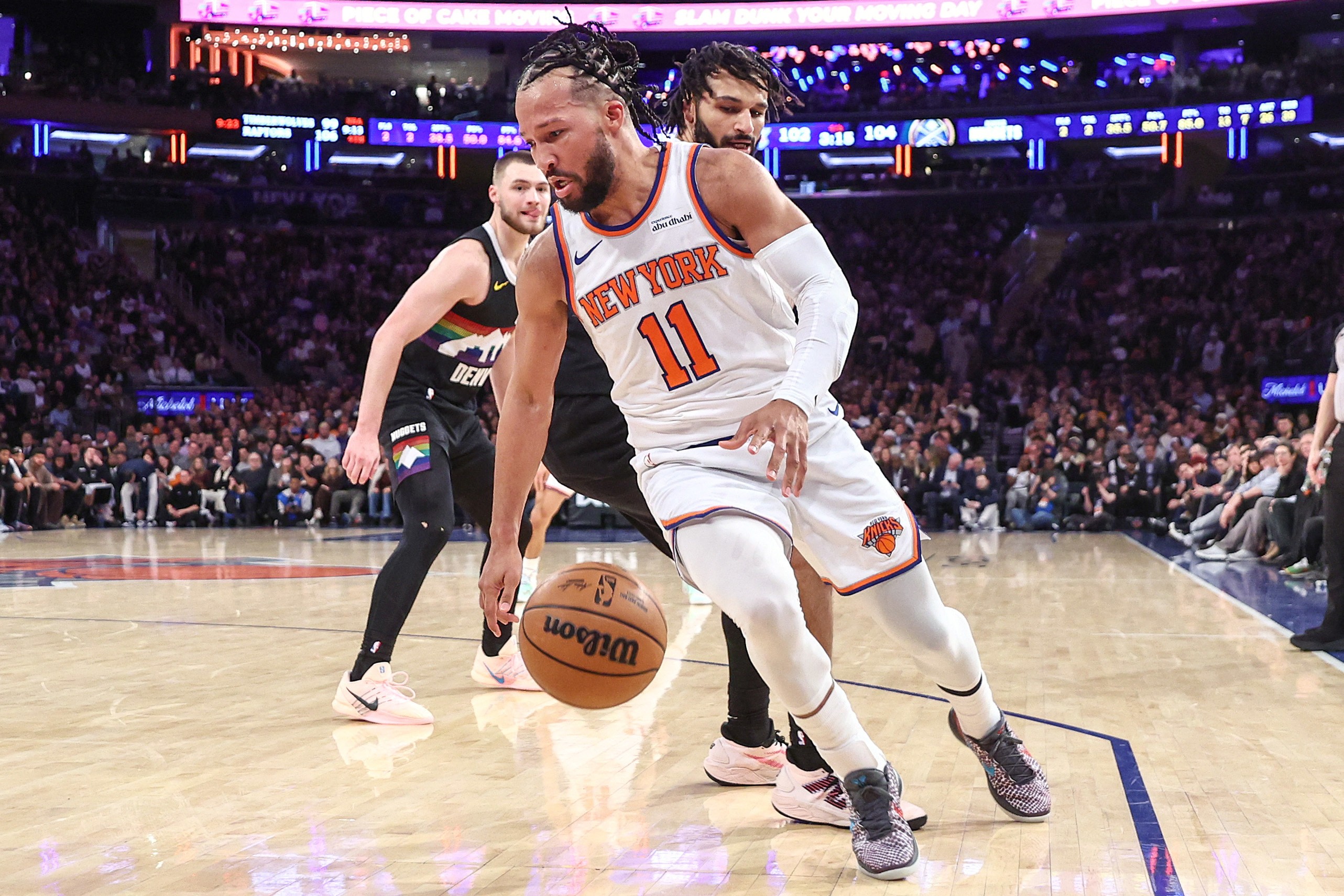 Jalen Brunson and the New York Knicks came out on top in a big game in the NBA.