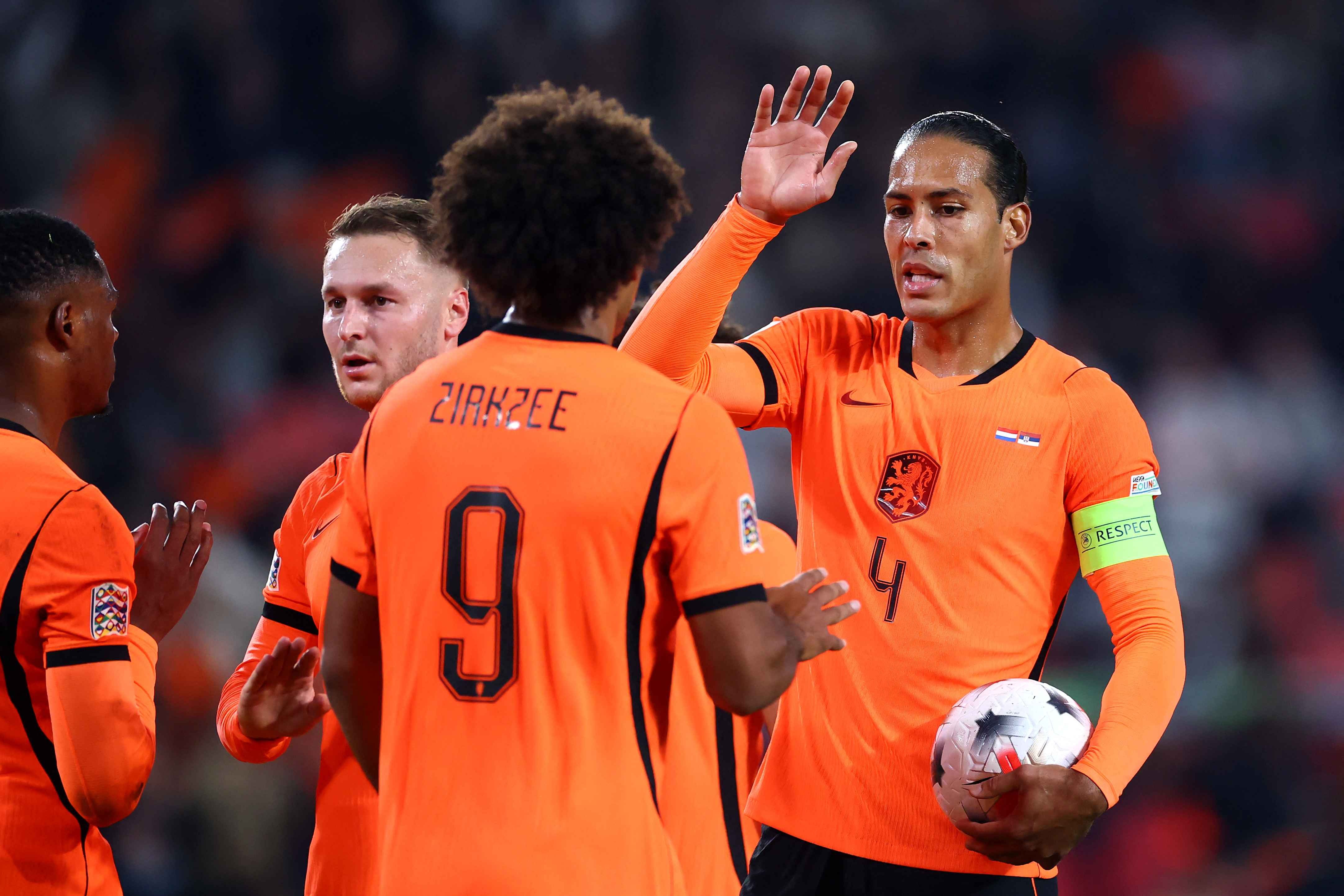 Zirkzee rescues Xavi's unbeaten start as the Netherlands trump testy Serbia