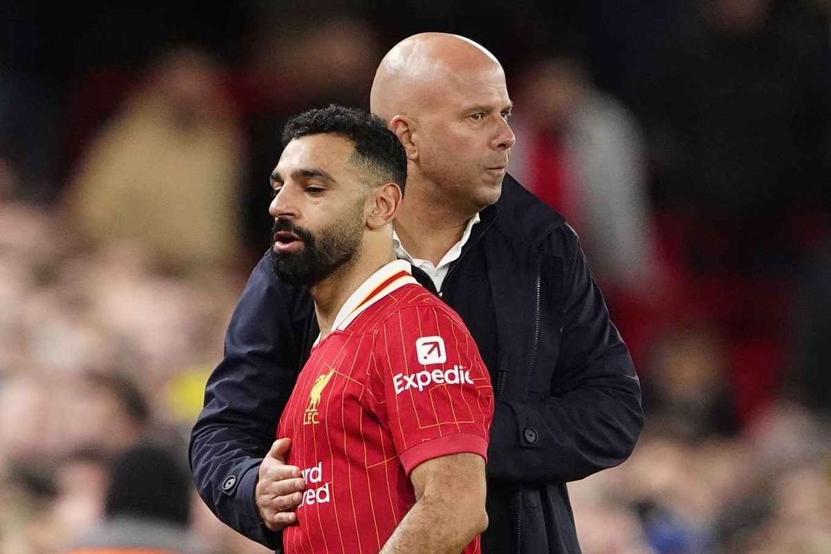 Slot makes Man City relegation joke after Salah's 'last game' comments ...