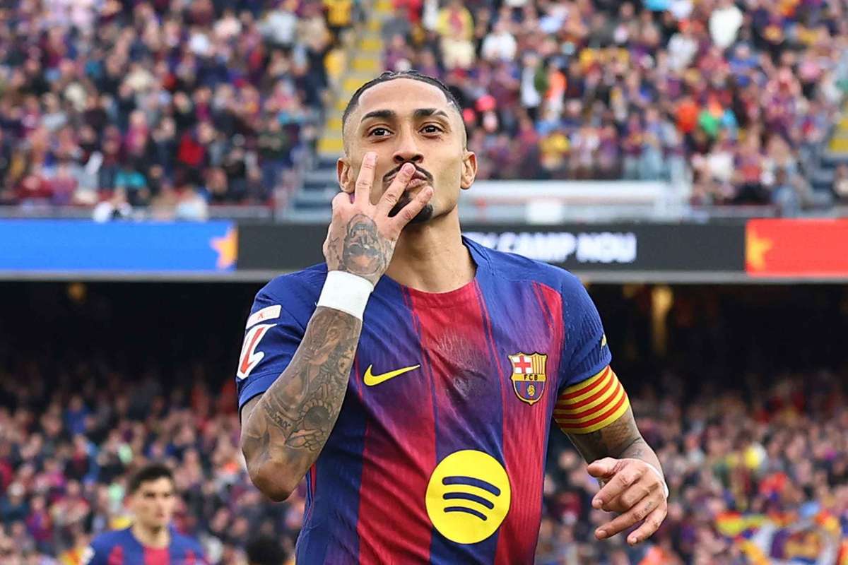 6 cầu thủ vắng mặt trong trận đại chiến Atletico Madrid và Barcelona, trong đó có Raphinha