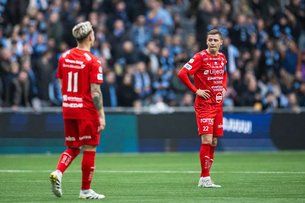 Allsvenskan: Varnamo's long-expected relegation finally confirmed after 6-2 thrashing by Djurgarden