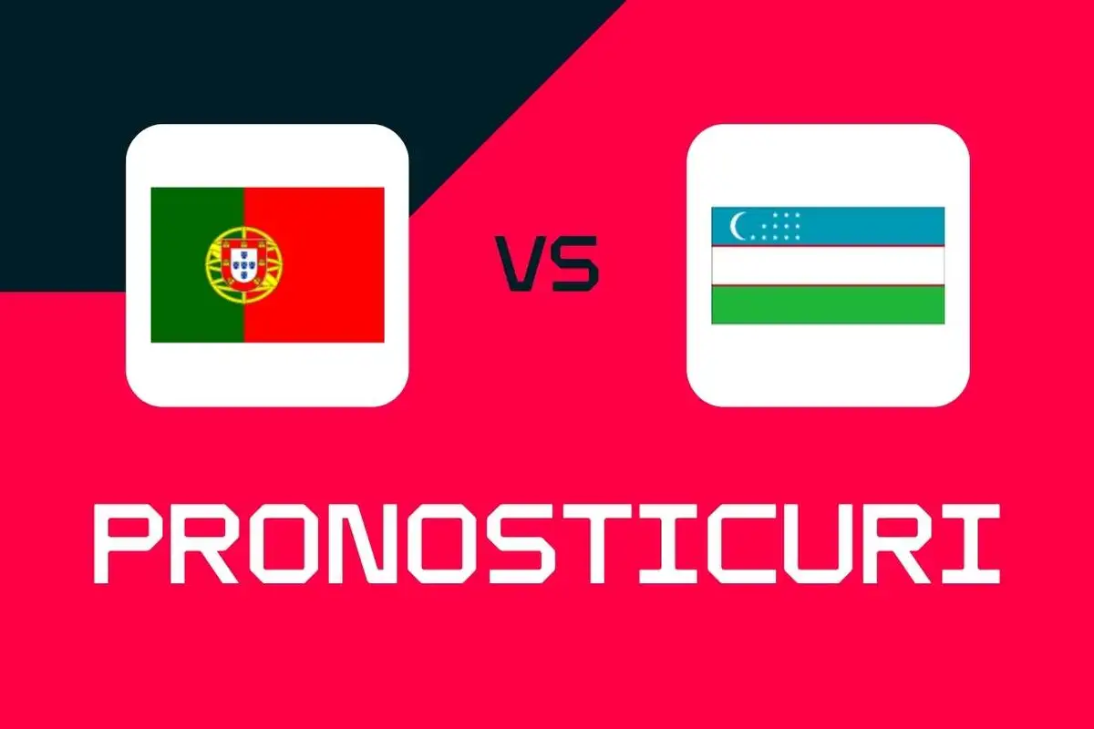 Portugalia – Uzbekistan: Pronosticuri, cele mai bune pariuri și cote (Cupa Mondială)