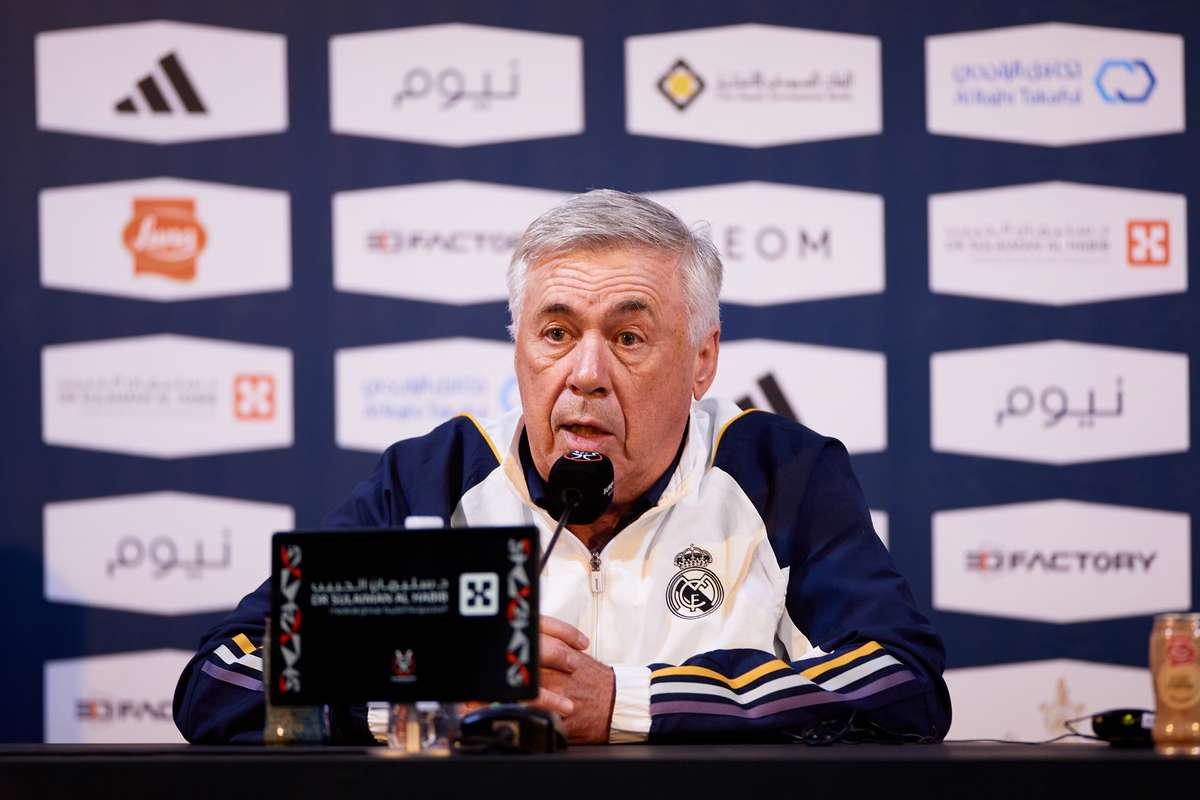 Rueda de prensa de Carlo Ancelotti previa a las semifinales de la