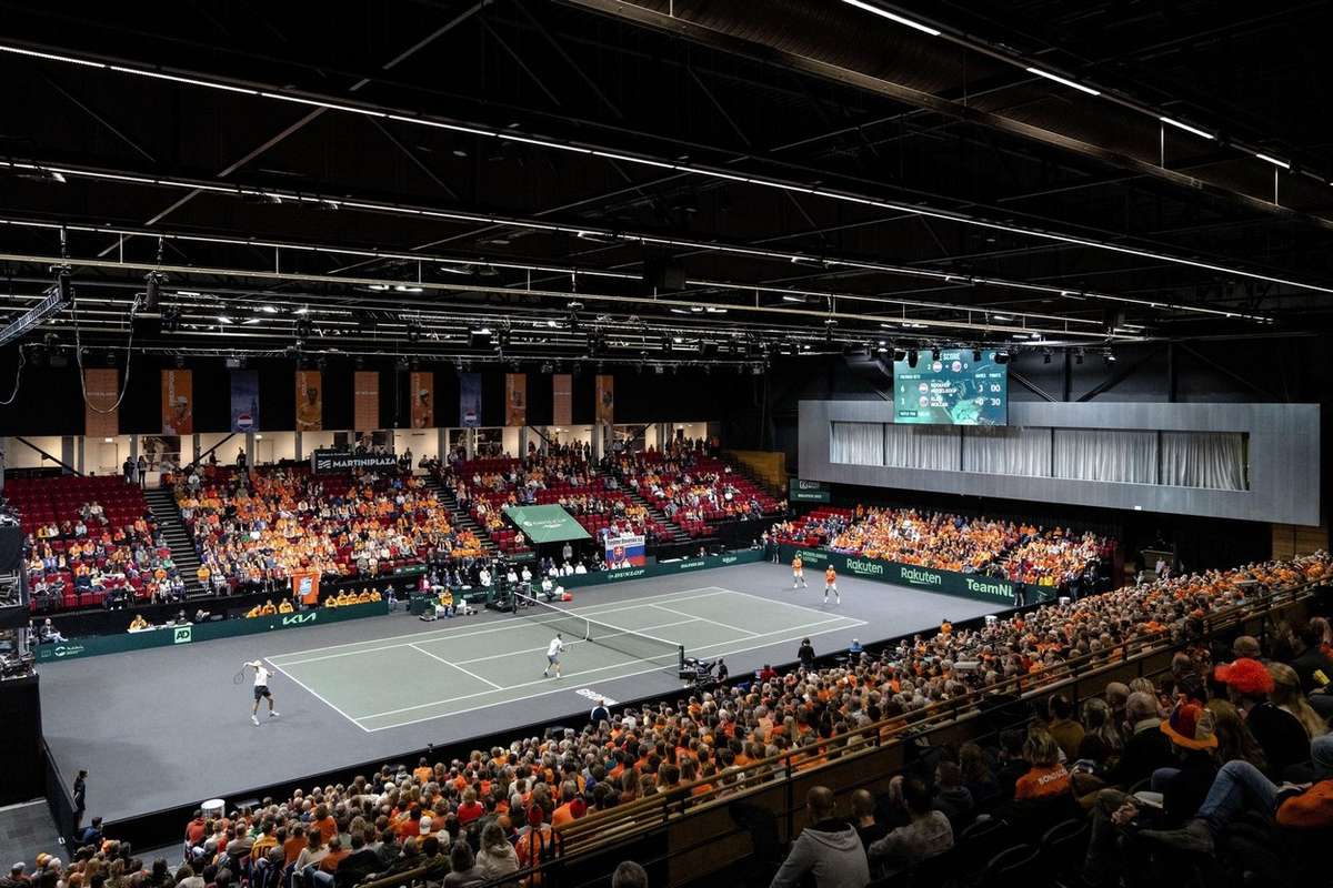 Nederland speelt in de Davis Cup tegen Zwitserland opnieuw in