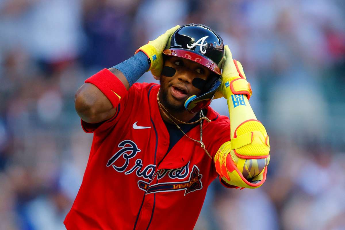 Atlanta Braves Star Ronald Acuna Jr Homers On First Pitch He Sees In Atlanta Braves Star Ronald Acuna Jr Homers On First Pitch He Sees In