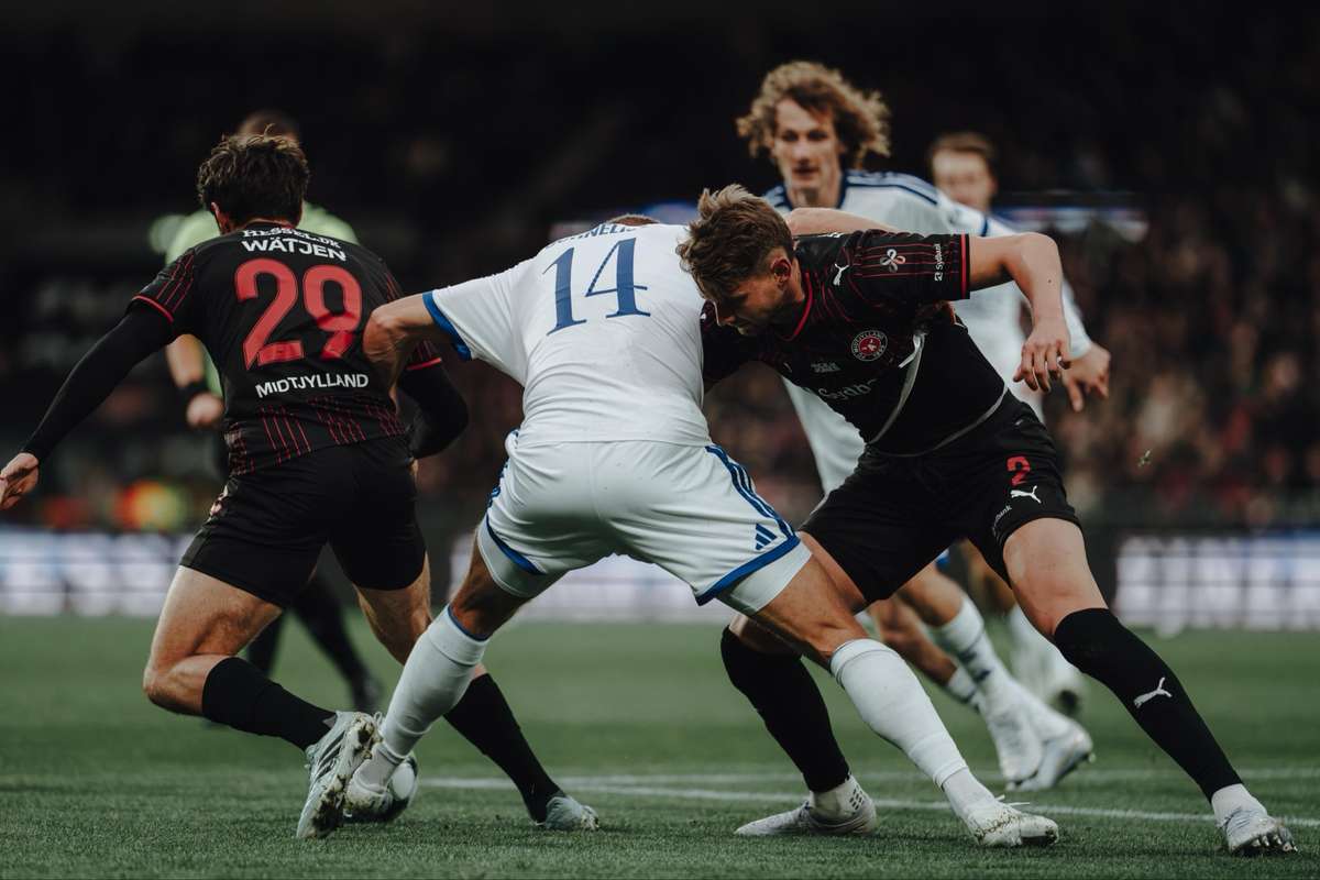 Copenhaga perde para o Midtjylland na Dinamarca antes de enfrentar o SC Braga