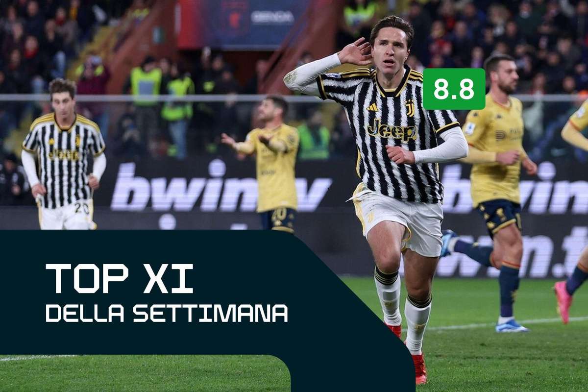 La Top XI Della 16esima Giornata Di Serie A: Chiesa Predica Nel Deserto ...