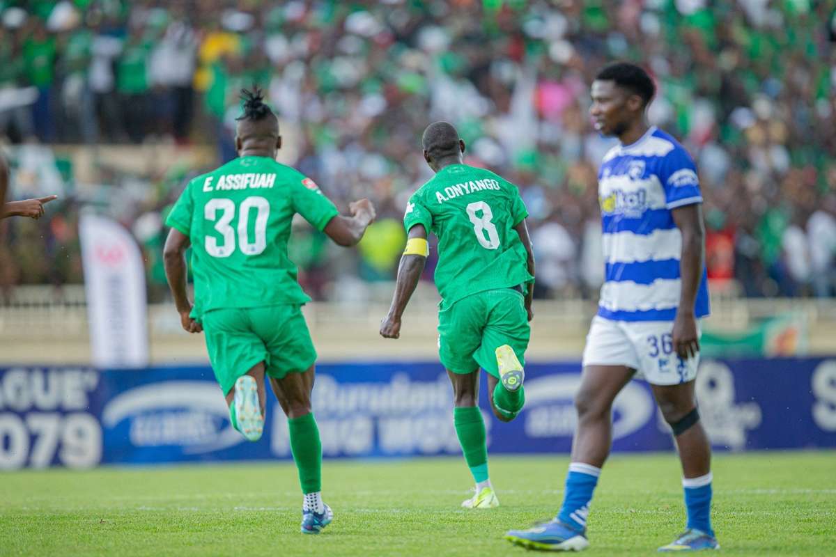 Gor Cloakless Rivals Gor Mahia earn revenge over rivals AFC Leopards in FKF league Mashemeji ...
