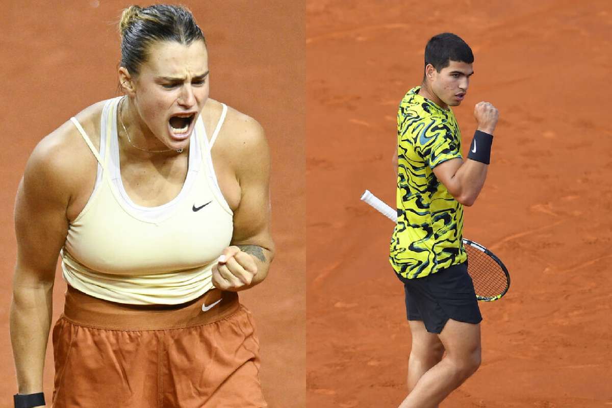 Sabalenka y Alcaraz, reyes de finales en 2023 cuatro para cada uno en