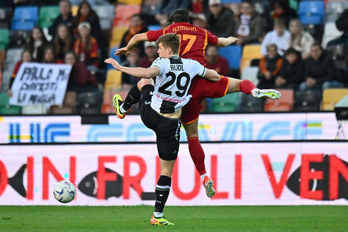 La Roma gana el mini tiempo de descuento ante el Udinese: Cristante finalmente zanja el asunto