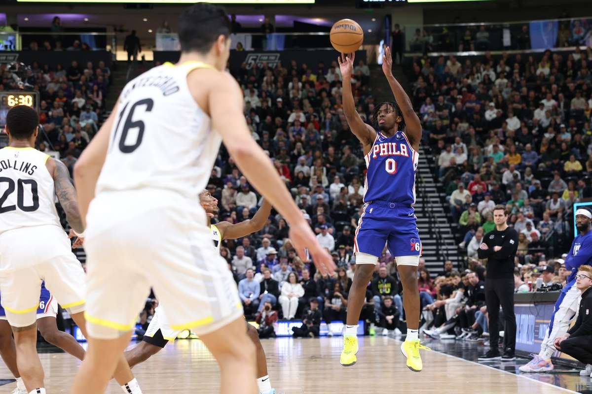 Nba Roundup Tyrese Maxey Scores 51 Points As Sixers Edge Jazz Lakers Beat Celtics