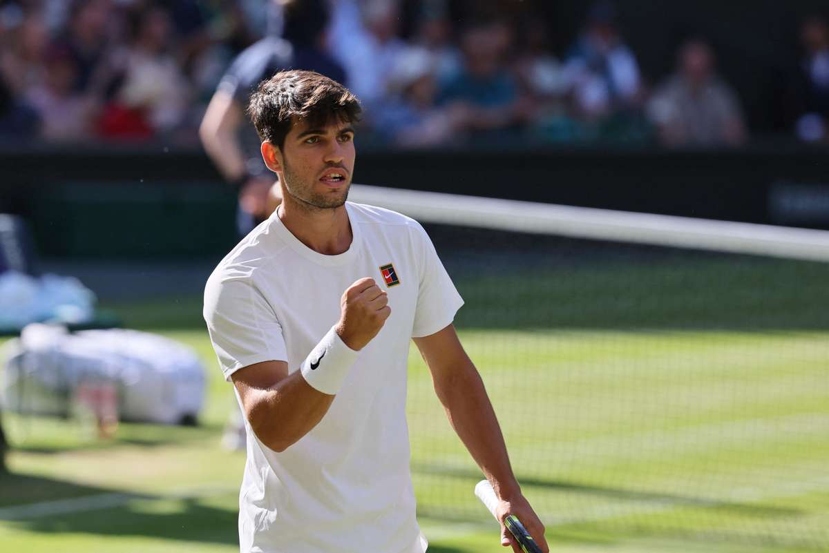 Alcaraz supera a Jan-Lennard Struff en cuatro mangas y se clasifica ...