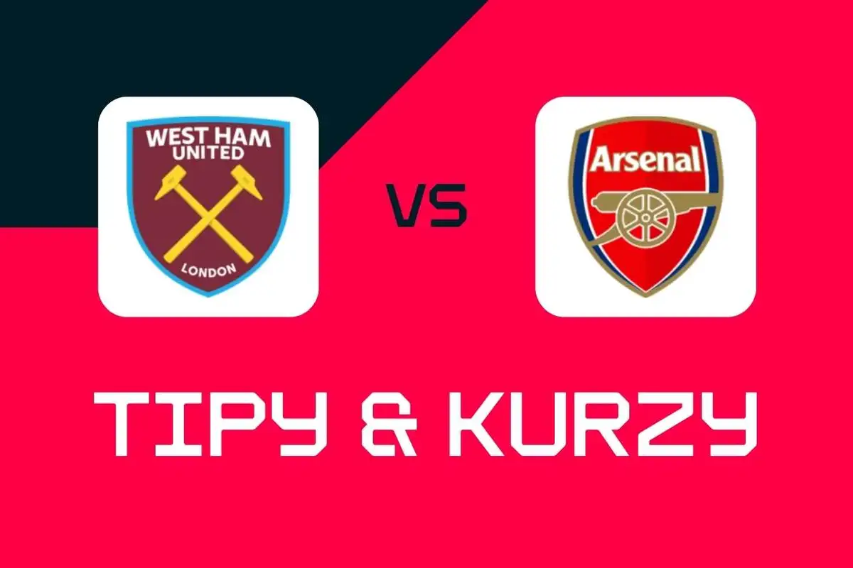 West Ham - Arsenal: Tipy, najlepšie stávky a kurzy (Premier League)