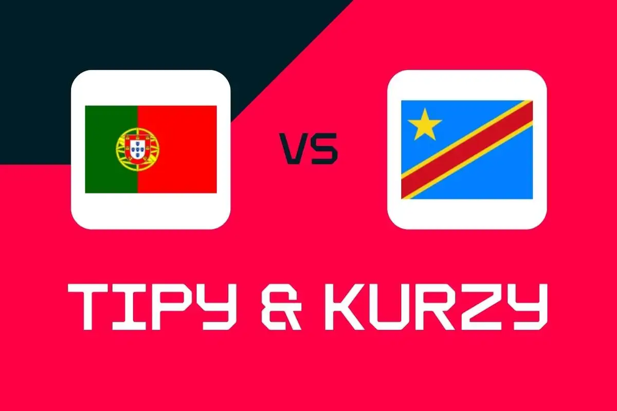 Portugalsko – Kongo: Tipy, najlepšie stávky a kurzy (MS vo futbale)