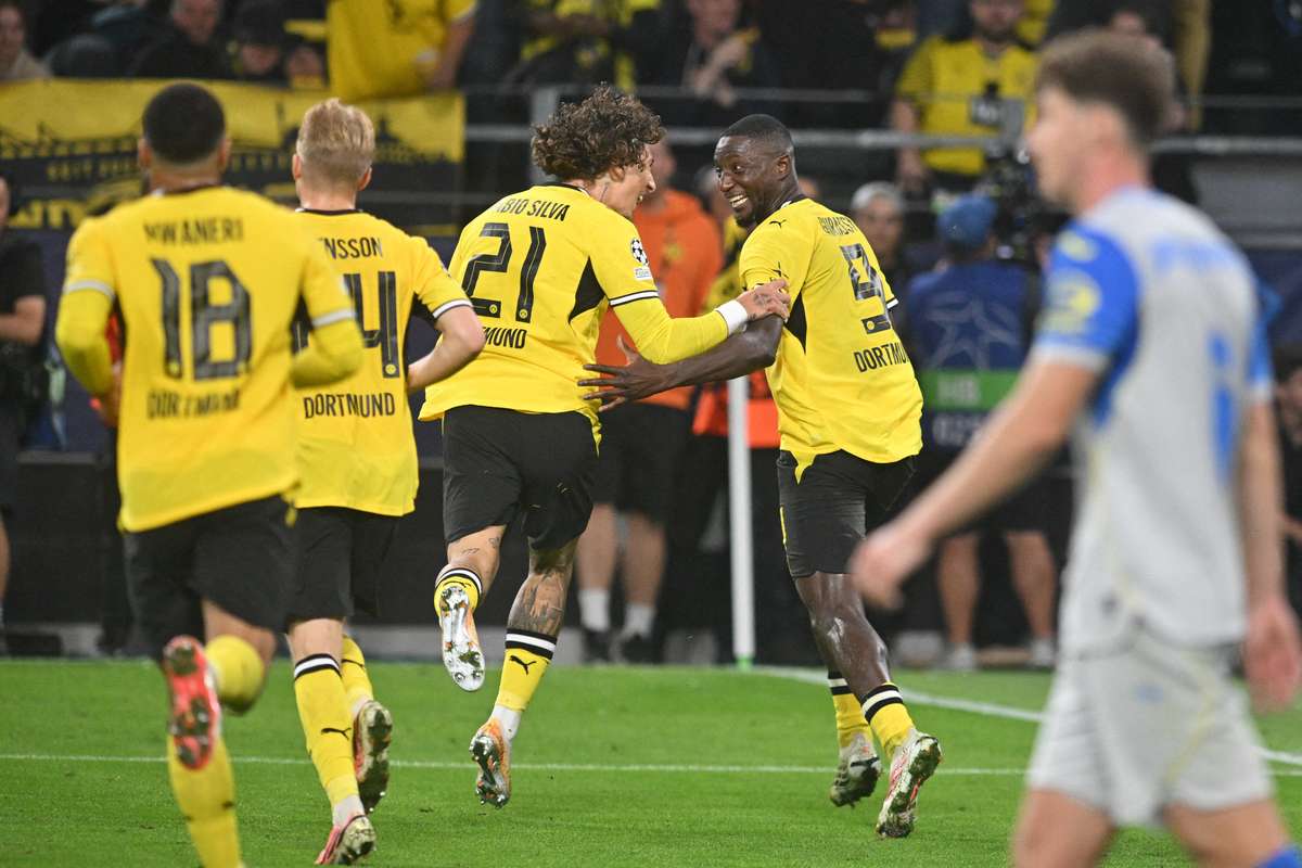 Late Guirassy brace sees Borussia Dortmund edge Villarreal in Champions League opener
