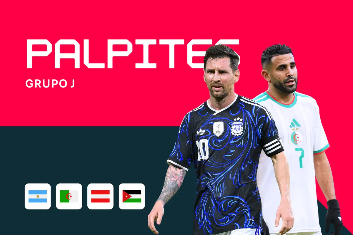 Copa do Mundo de 2026: Palpites, odds e melhores apostas do Grupo J