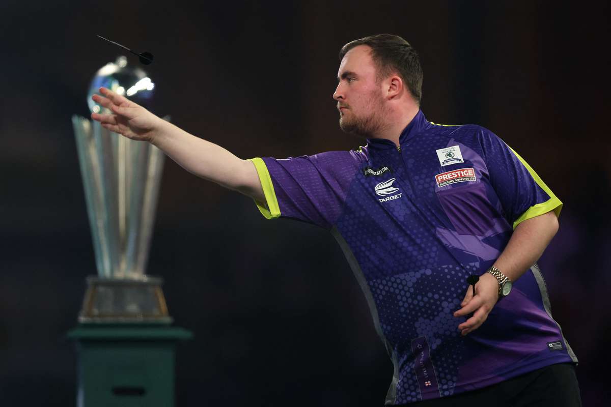 Teen darts sensation Luke Littler rallies on World Series debut in