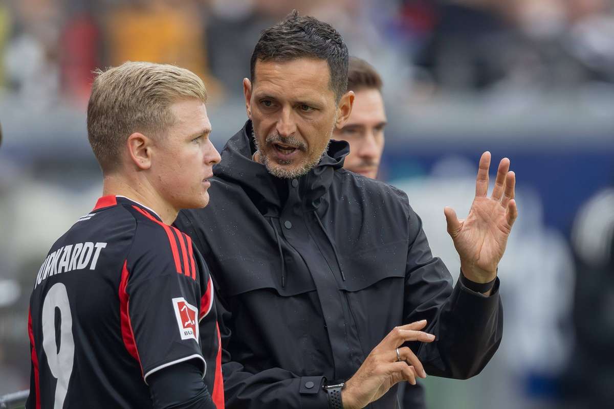 Eintracht Frankfurt match action