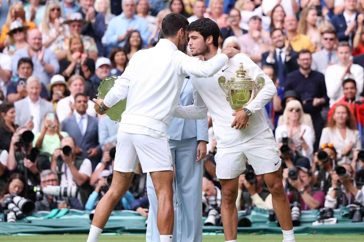 Alcaraz And Djokovic One Win From Thrilling Repeat Wimbledon Final Uk