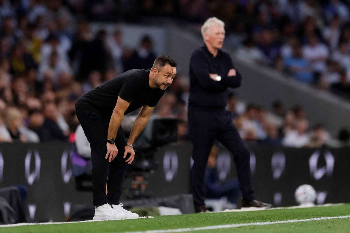 De Zerbi: Spurs lack 'confidence' and 'physical conditioning'