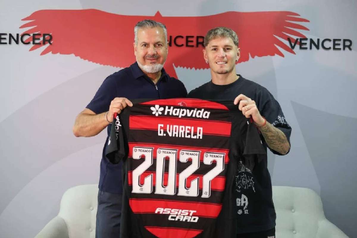 Flamengo anuncia renovação de contrato do lateral direito Varela até 2027