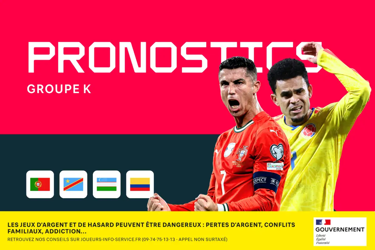 Coupe du monde 2026 : pronostics, meilleurs paris et cotes (Groupe K)