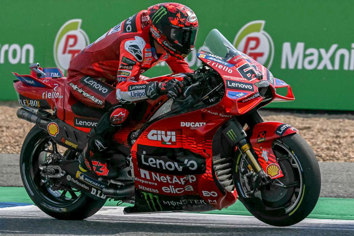 MotoGP: Bagnaia dopo la sprint race: "Con un Marc così in palla non ...