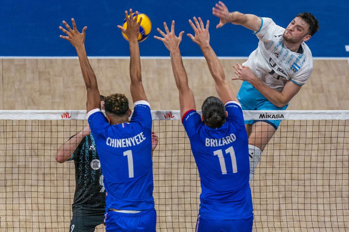 À domicile, les Bleus du volley ont baissé pavillon contre l'Argentine