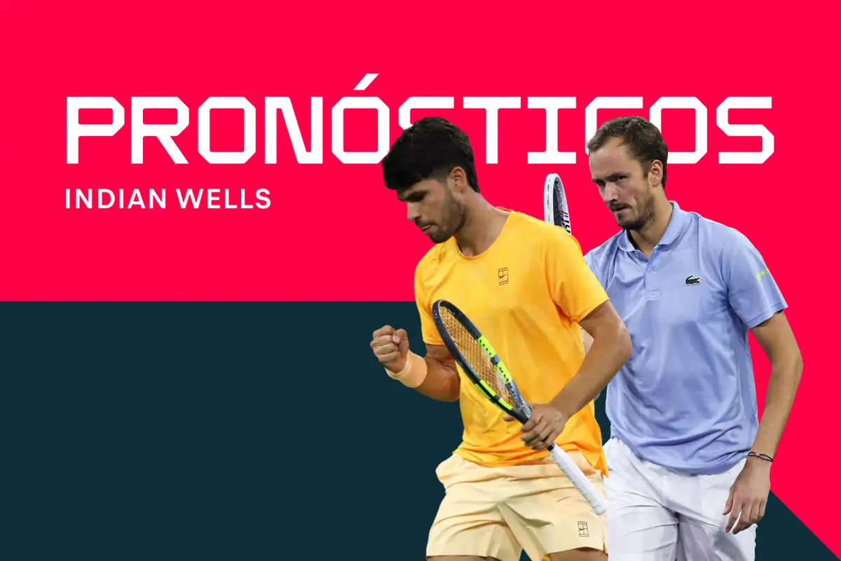Alcaraz - Medvedev: pronósticos, mejores apuestas y cuotas (Indian Wells)