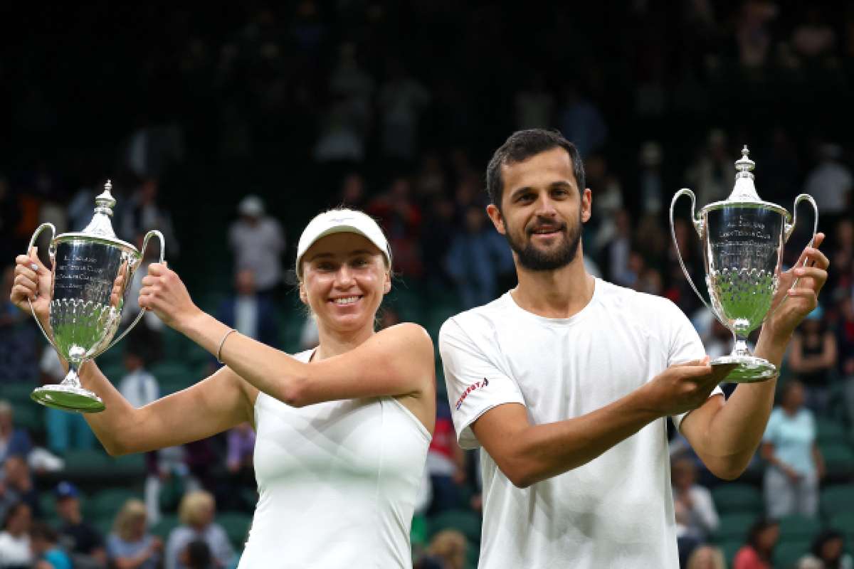 Ukraine's Lyudmyla Kichenok wins Wimbledon mixed doubles title with