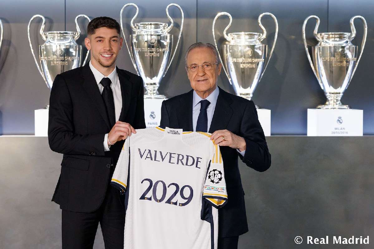 Fede Valverde Renueva Con El Real Madrid Hasta El 30 De Junio De 2029 ...