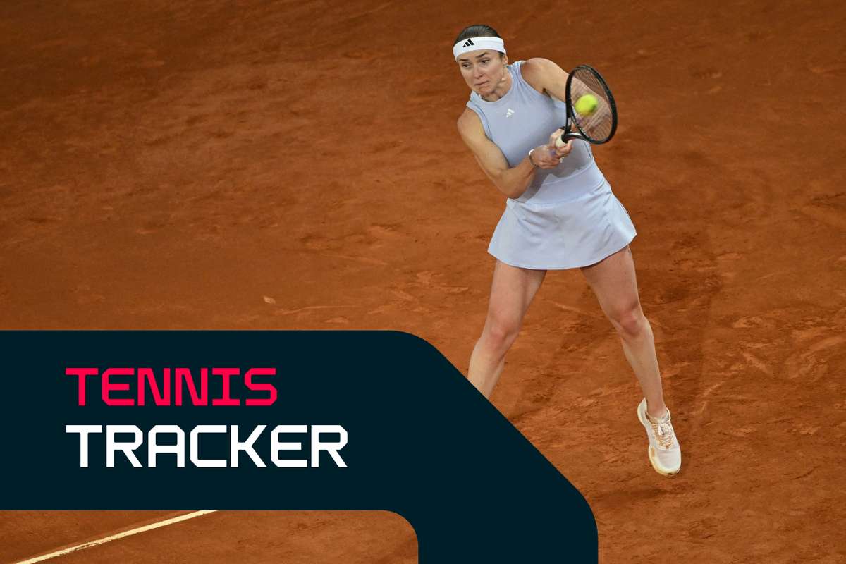 Tennis Tracker: Svitolina in late Rome action after Sinner and Paul progress