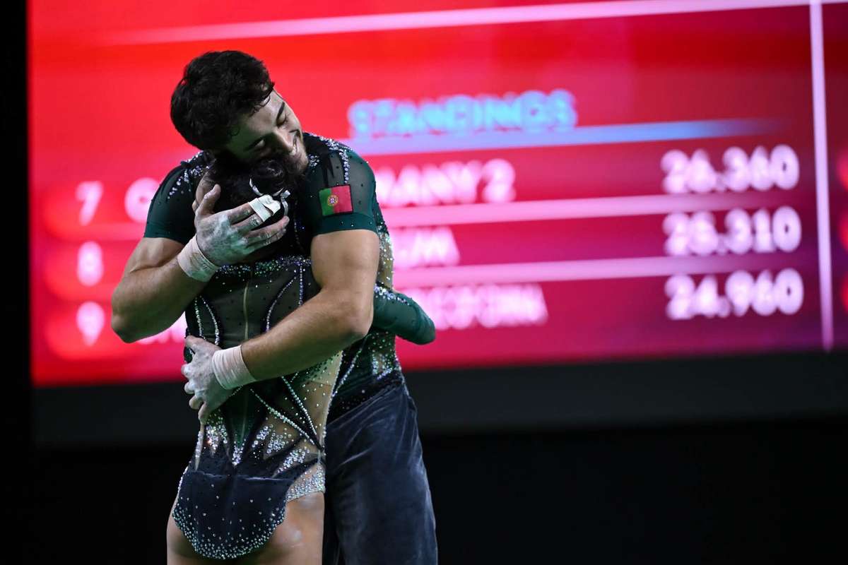 Ginástica de Portugal garante mais cinco finais no Mundial em Itália